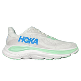HOKA Clifton 10 Sneakers / Trainers Gray / Blue / Green / White
